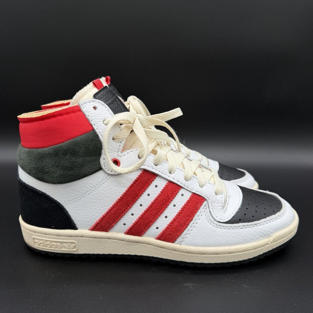 Adidas Originals Top Ten Men's Athletic Sneaker White Shoe Trainers Size 8